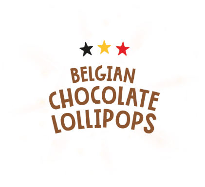 Belgian chocolate lollipops